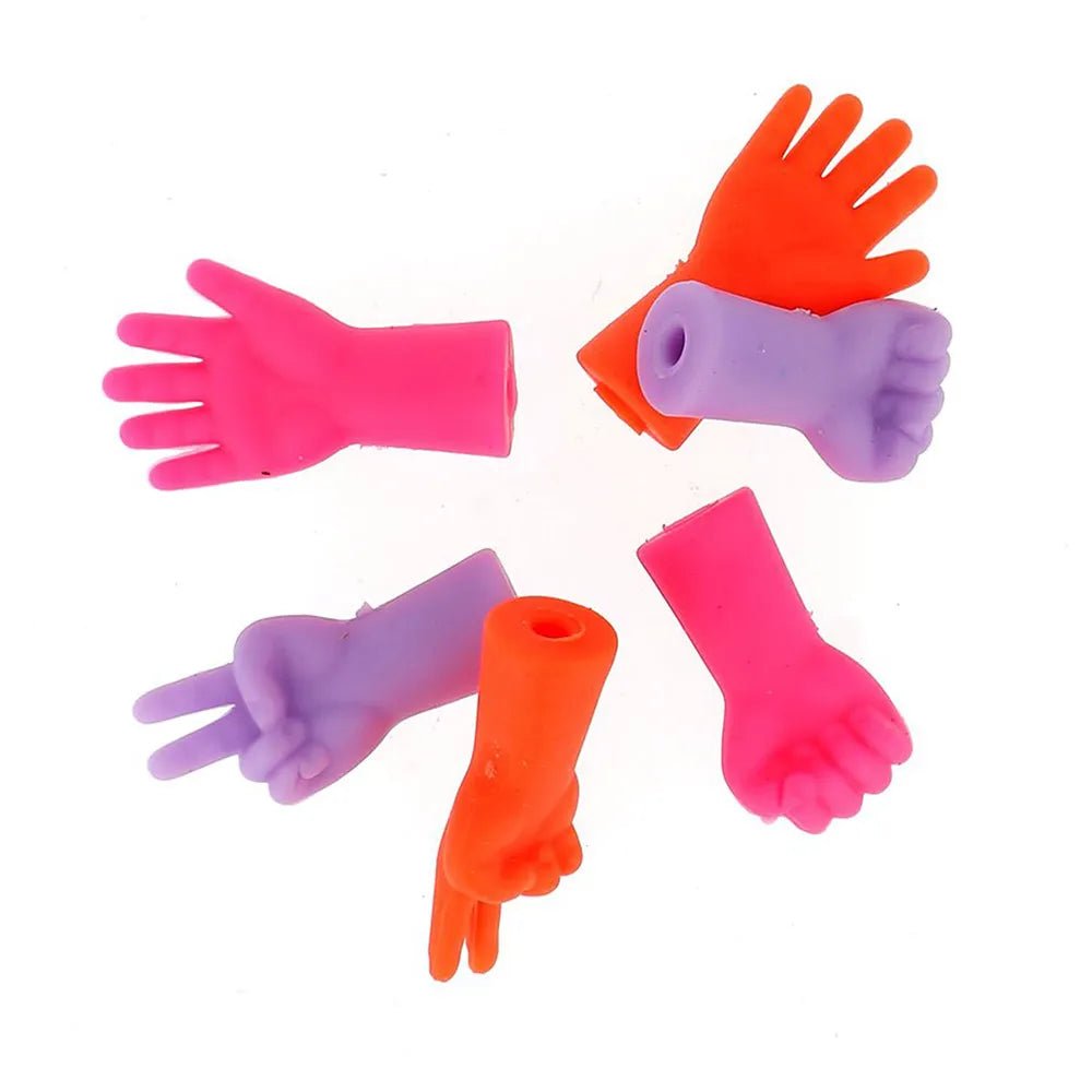 Image of knitting needle point protectors (S–M size, 6 pcs.) Bohin – available at Šarlotes audumi