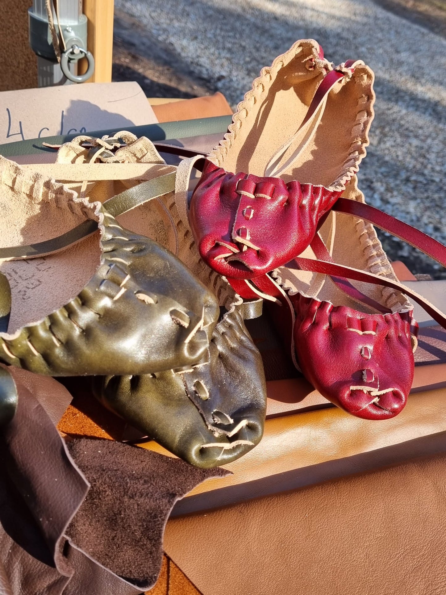 Image of a leather pastala workshop in Cēsis | June 20 at 3:00 PM – available at Šarlotes audumi