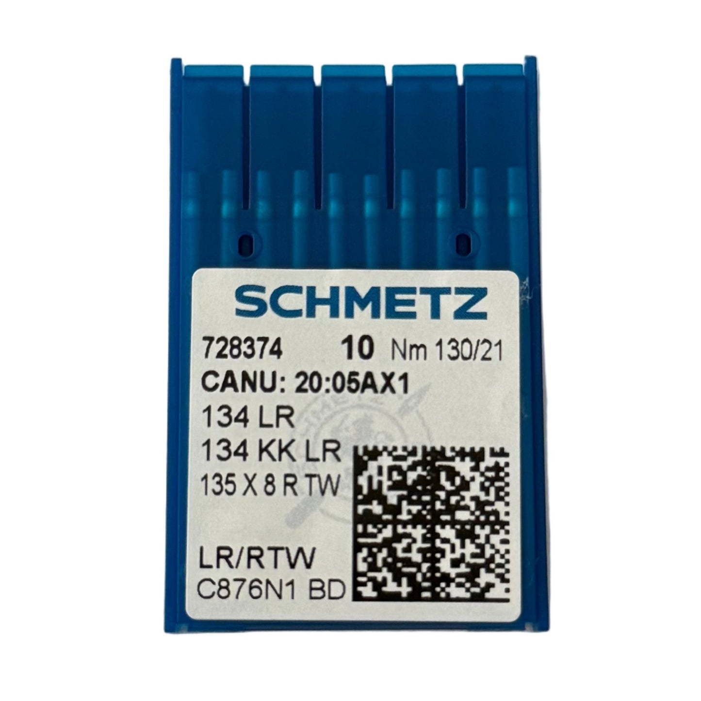 Image with SCHMETZ 134 LR industrial sewing machine needles - for leather (10 pcs.) – available at Šarlotes audumi