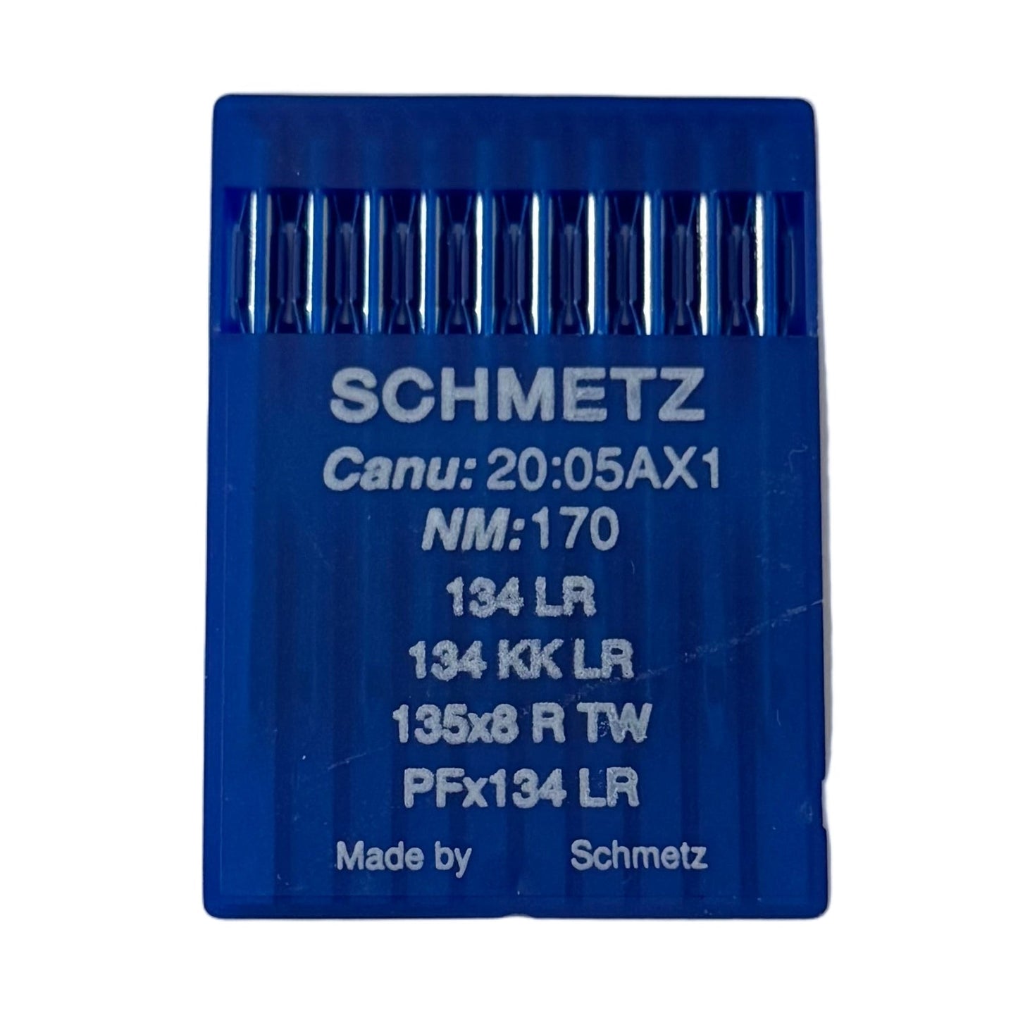 Image with SCHMETZ 134 LR industrial sewing machine needles - for leather (10 pcs.) – available at Charlotte Fabrics