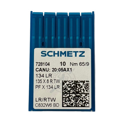 Image with SCHMETZ 134 LR industrial sewing machine needles - for leather (10 pcs.) – available at Šarlotes audumi