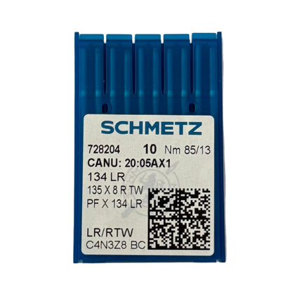 Image with SCHMETZ 134 LR industrial sewing machine needles - for leather (10 pcs.) – available at Šarlotes audumi