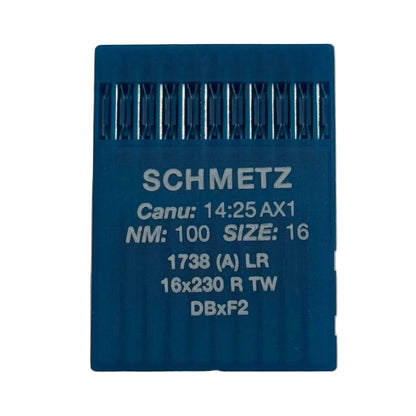 alt
Image of SCHMETZ DBx1 LR industrial sewing machine needles for leather (10 pcs.) – available at Charlotte Fabrics