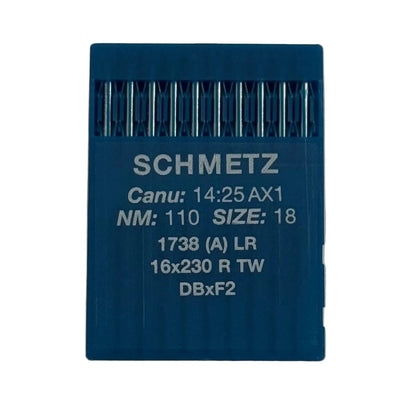 alt
Image of SCHMETZ DBx1 LR industrial sewing machine needles for leather (10 pcs) – available at Šarlote's Fabrics