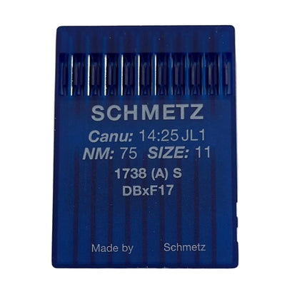 alt
Image with SCHMETZ DBx1 S industrial sewing machine needles for leather (10 pcs) – available at Charlotte's Fabrics
