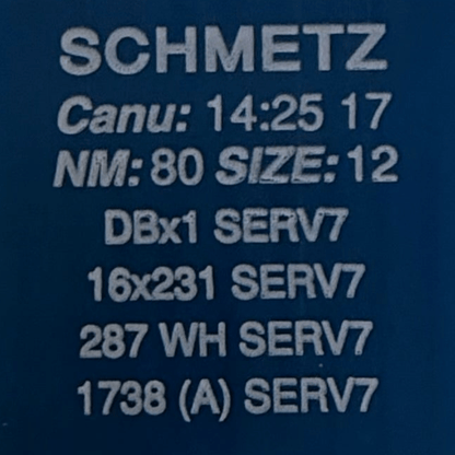 Needles for industrial sewing machines SCHMETZ DBx1 SERV 7 – universal (10 pcs)