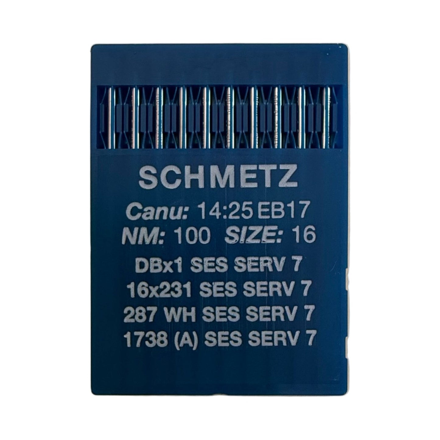 SCHMETZ DBx1 SES SERV 7 industrial sewing machine needles – for fine knitwear and lightweight woven fabrics (10 pcs.)