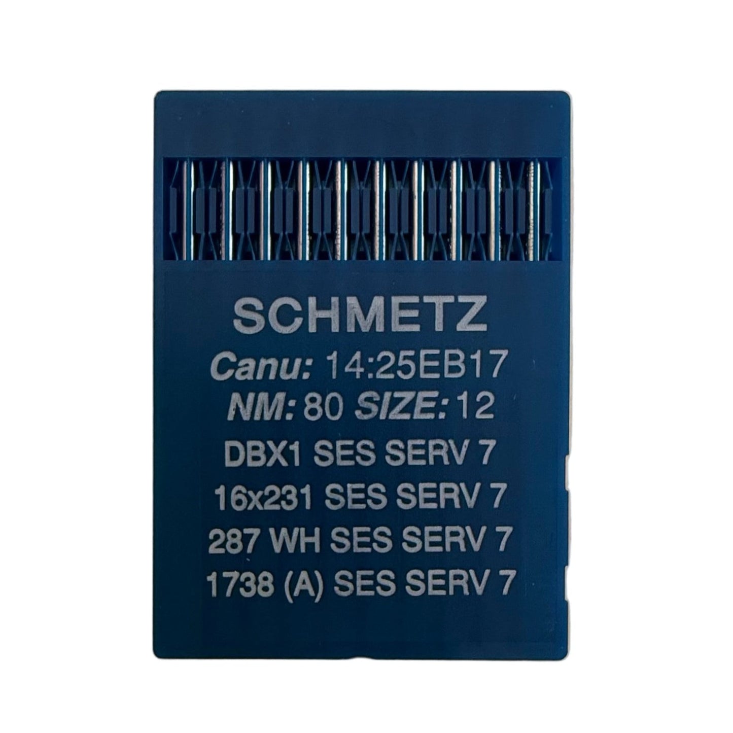 Needles for industrial sewing machines SCHMETZ DBx1 SES SERV 7 – for fine knitwear and lightweight woven fabrics (10 pcs.)