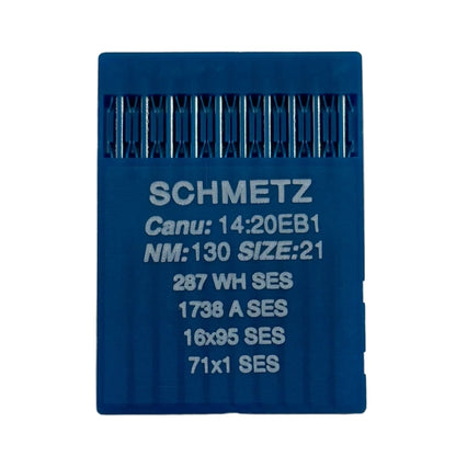 Image of SCHMETZ DBx1 SES industrial sewing machine needles – for knitwear and sportswear (10 pcs.) – available at Šarlotes audumi