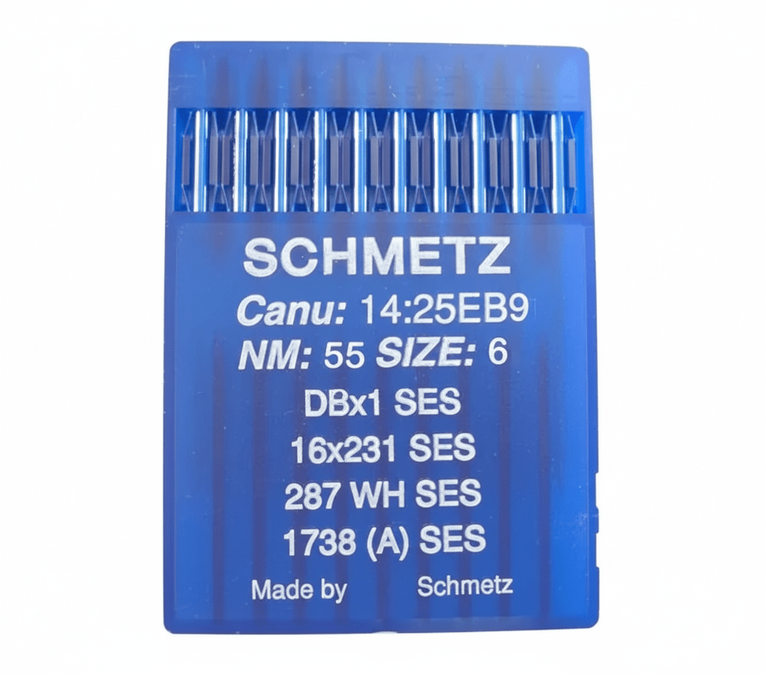 alt
Image of SCHMETZ DBx1 SES industrial sewing machine needles – for knitwear and sportswear (10 pcs) – available at Charlotte's Fabrics