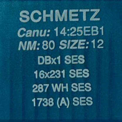 alt
Needles for industrial sewing machines SCHMETZ DBx1 SES – for knitwear and sportswear (10 pcs)