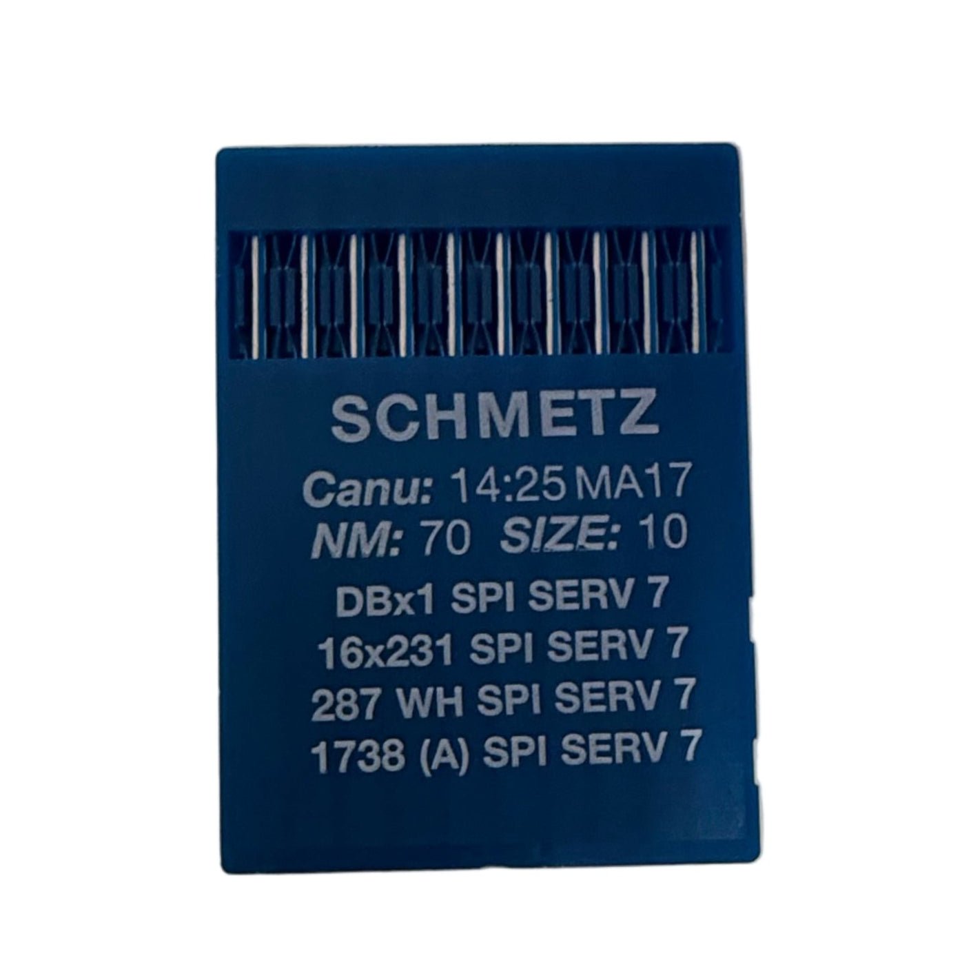 alt
Needles for industrial sewing machines SCHMETZ DBx1 SPI SERV 7 – for dense and thin fabrics (10 pcs.)