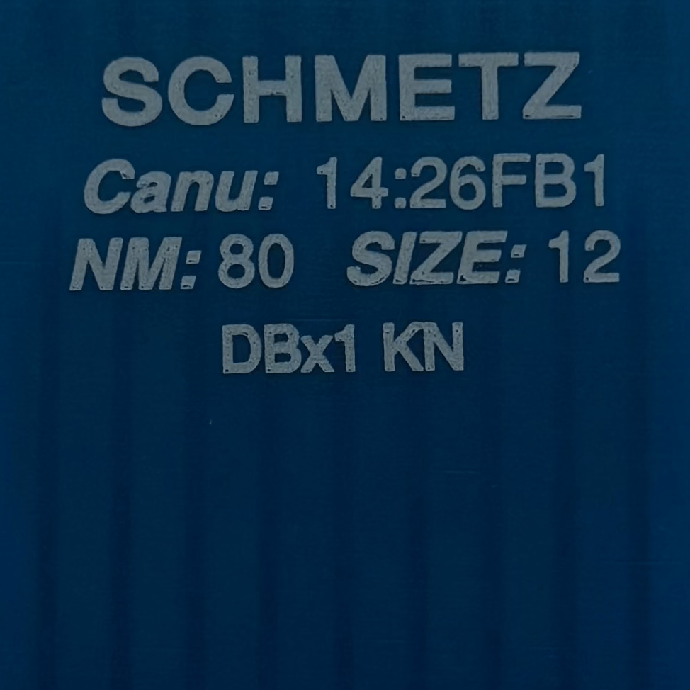 Image of SCHMETZ DBx1 SUK KN industrial sewing machine needles – for fine knitwear (10 pcs.) – available at Šarlotes audumi