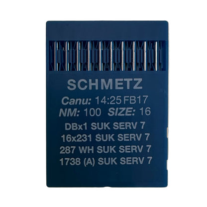 Needles for industrial sewing machines SCHMETZ DBx1 SUK SERV 7 – for knitwear, denim and elastic materials (10 pcs.)