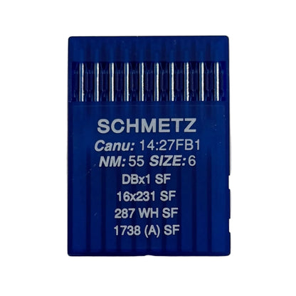 Image of SCHMETZ DBx1 SUK SF industrial sewing machine needles – for extra fine knitwear (10 pcs.) – available at Charlotte's Fabrics