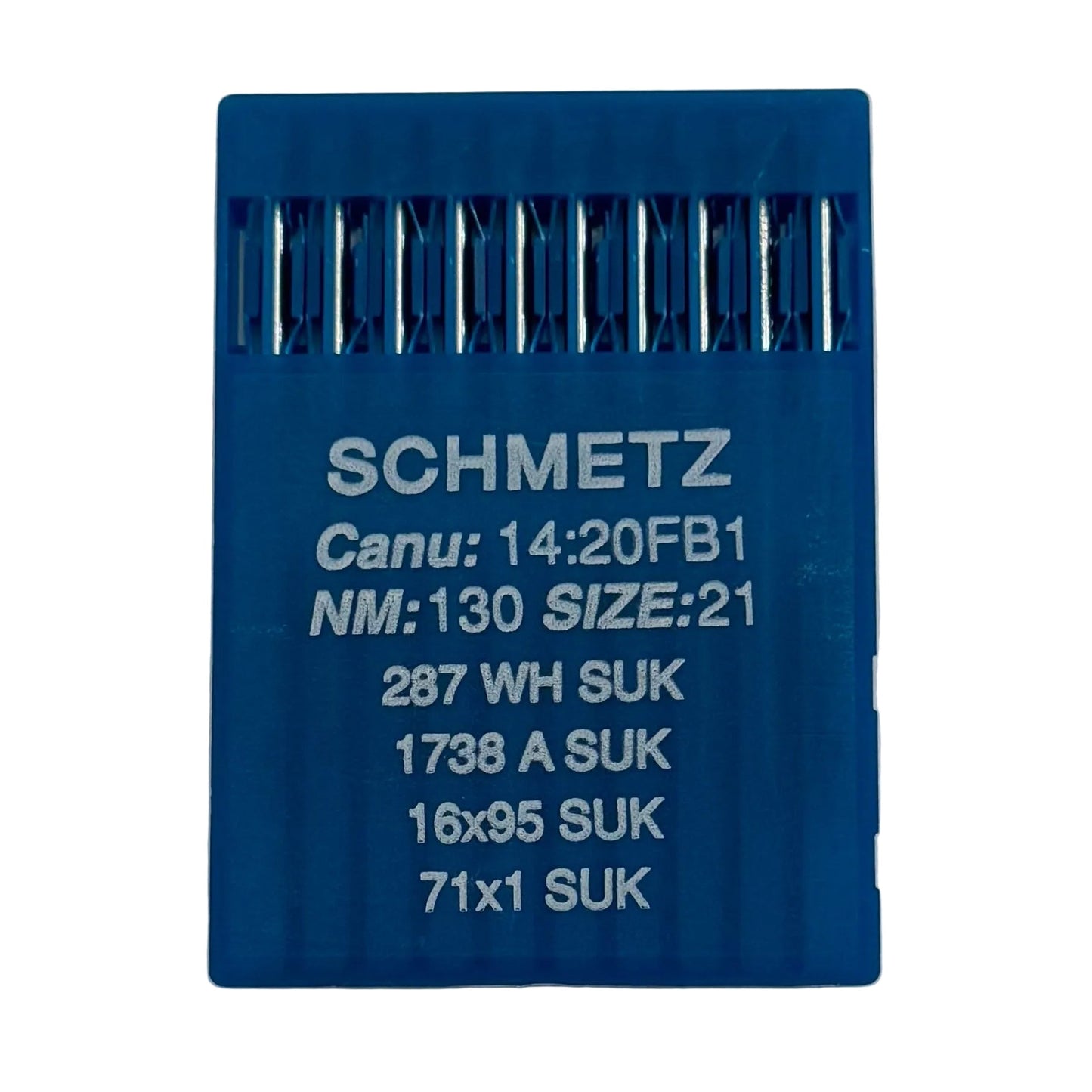 Image of SCHMETZ DBx1 SUK needles for industrial sewing machines – for knitwear and denim (10 pcs.) – available at Šarlotes audumi