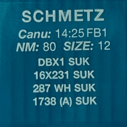 Needles for industrial sewing machines SCHMETZ DBx1 SUK – for knitwear and denim (10 pcs.)