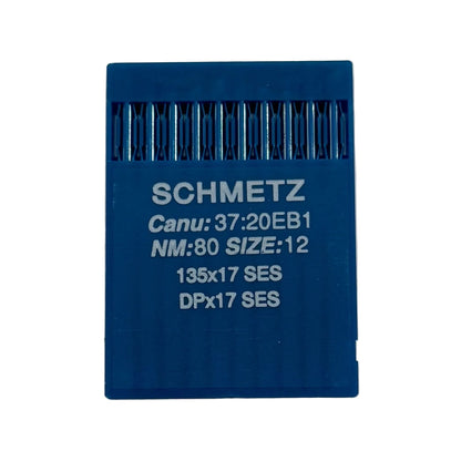 Image of SCHMETZ DPX17 SES industrial sewing machine needles – for knitwear and sportswear (10 pcs.) – available at Šarlotes audumi