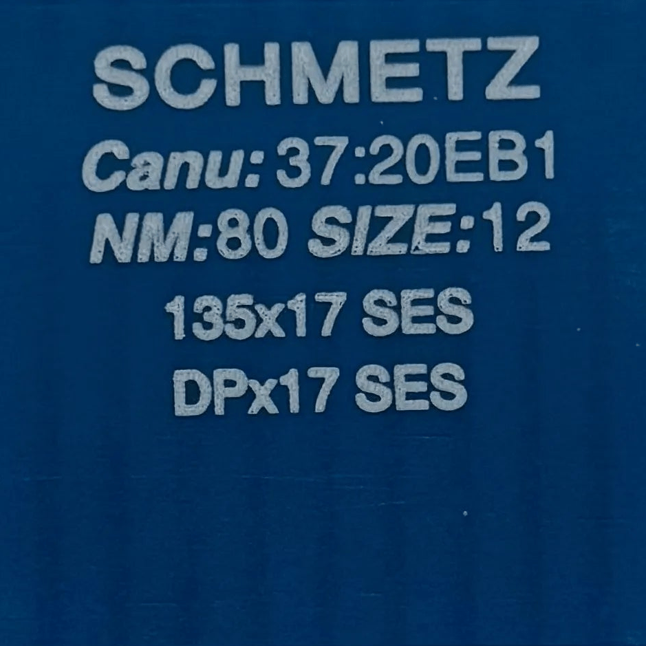 Image of SCHMETZ DPX17 SES industrial sewing machine needles – for knitwear and sportswear (10 pcs.) – available at Charlotte Fabrics