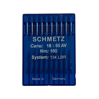 Image with SCHMETZ DPx5 LBR industrial sewing machine needles - for leather (10 pcs.) – available at Šarlotes audumi