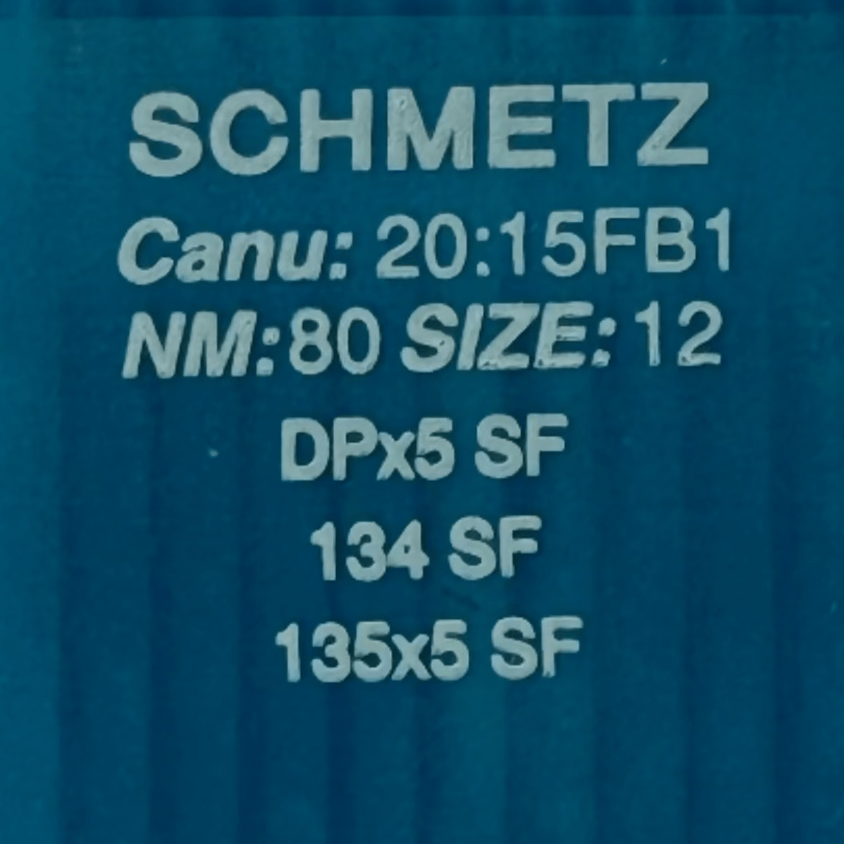 alt
Needles for industrial sewing machines SCHMETZ DPx5 SF SUK – for extra-fine knitwear (10 pcs.)