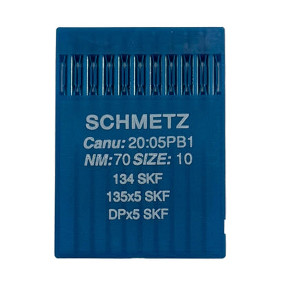 Image with SCHMETZ DPx5 SKF industrial sewing machine needles – for very coarse knitwear (10 pcs.) – available at Šarlotes Audumi