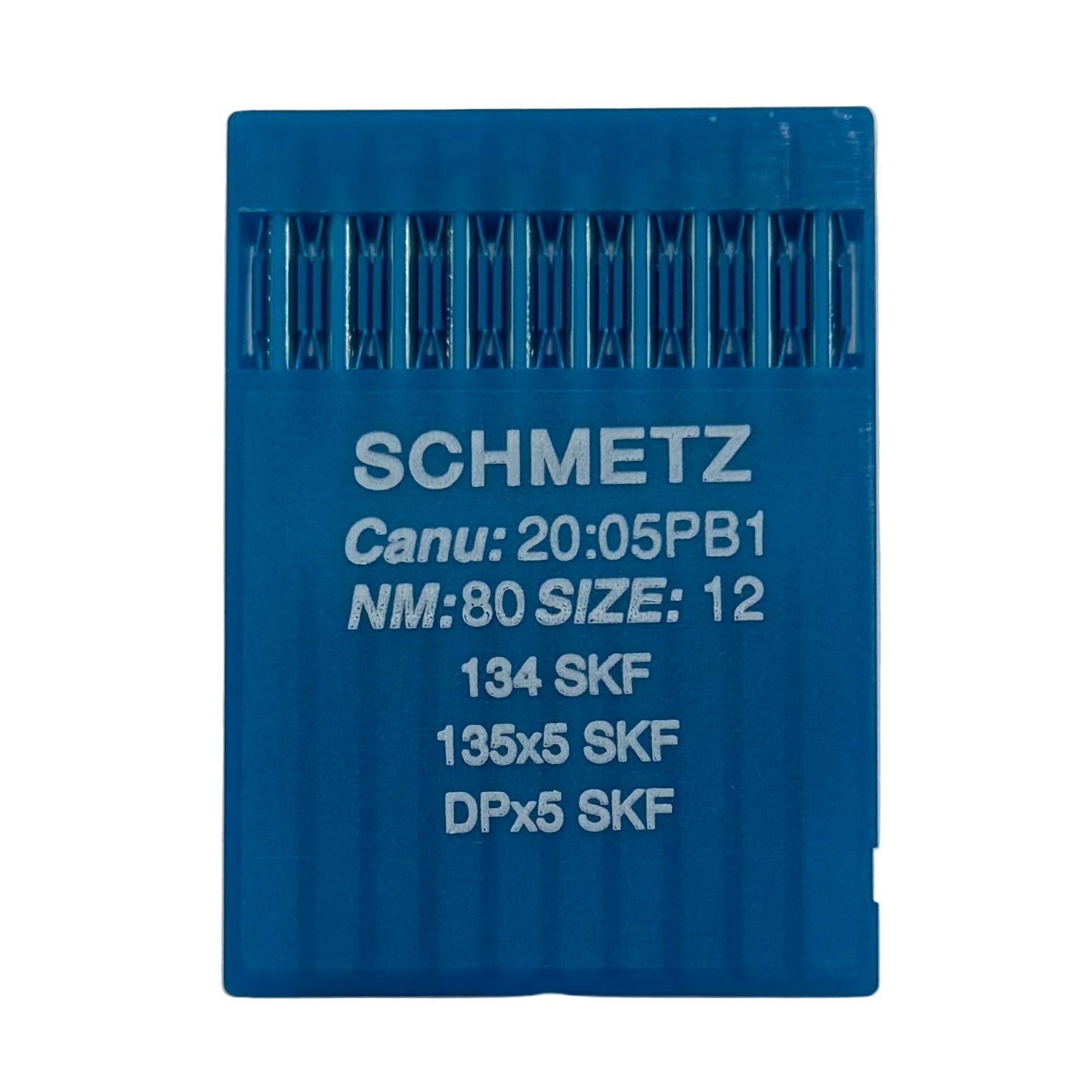 Image of SCHMETZ DPx5 SKF industrial sewing machine needles for very coarse knitwear (10 pcs) – available at Šarlotes audumi
