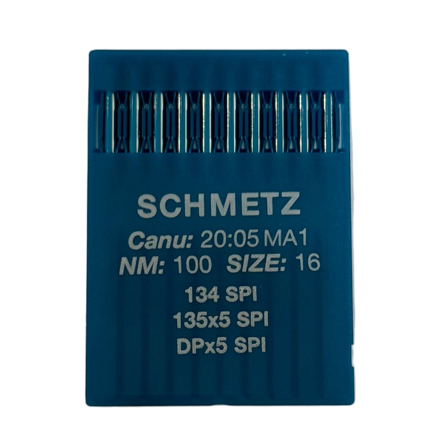 Image of SCHMETZ DPx5 SPI industrial sewing machine needles – for dense and thin fabrics (10 pcs.) – available at Šarlotes audumi