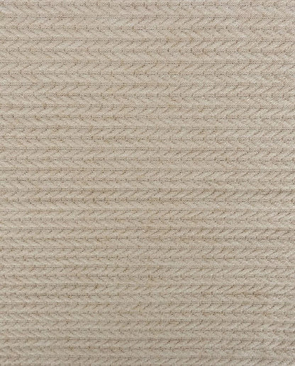 Image of knitted jacquard fabric with braids - sand tone 350 g/m² – available at Šarlotes Fabrics