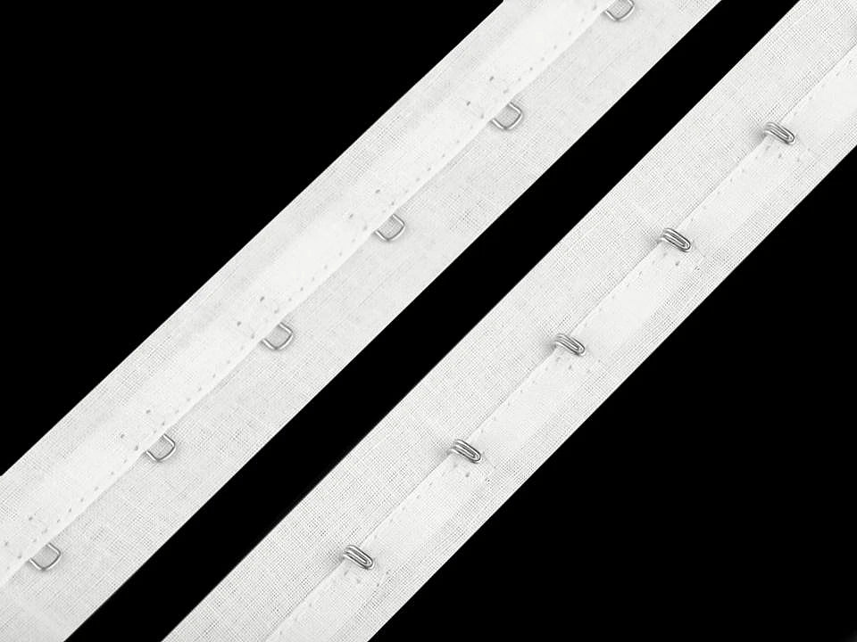 Hook-and-loop fastener tape - white