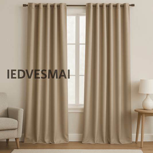 Curtain fabric, blackout Blackout|230 g/m² 140 cm|beige