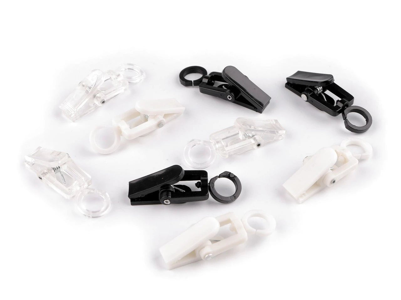 Curtain hooks (set of 10) - black