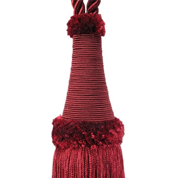 Image of curtain holders, tasselled tiebacks|various shades – available at Charlotte's Fabrics