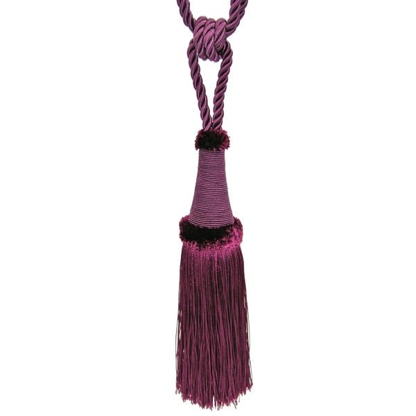Image of curtain holders, tiebacks with fringes|various shades – available at Charlotte Fabrics