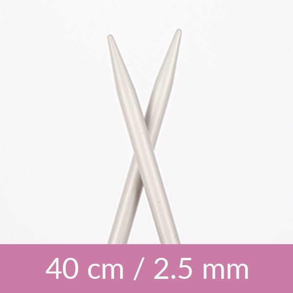 Image of circular knitting needles DROPS 40 cm | size 2.0 mm – 5.0 mm – available at Šarlotes audumi