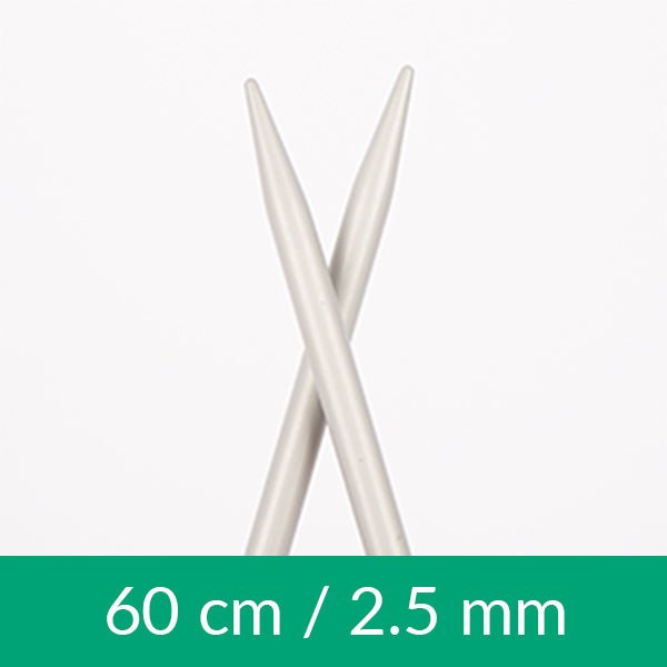 Obraz z okrągłymi drutami do robótek DROPS 60 cm | rozmiar 2.0 mm – 5.0 mm – dostępny online w Šarlotes audumi