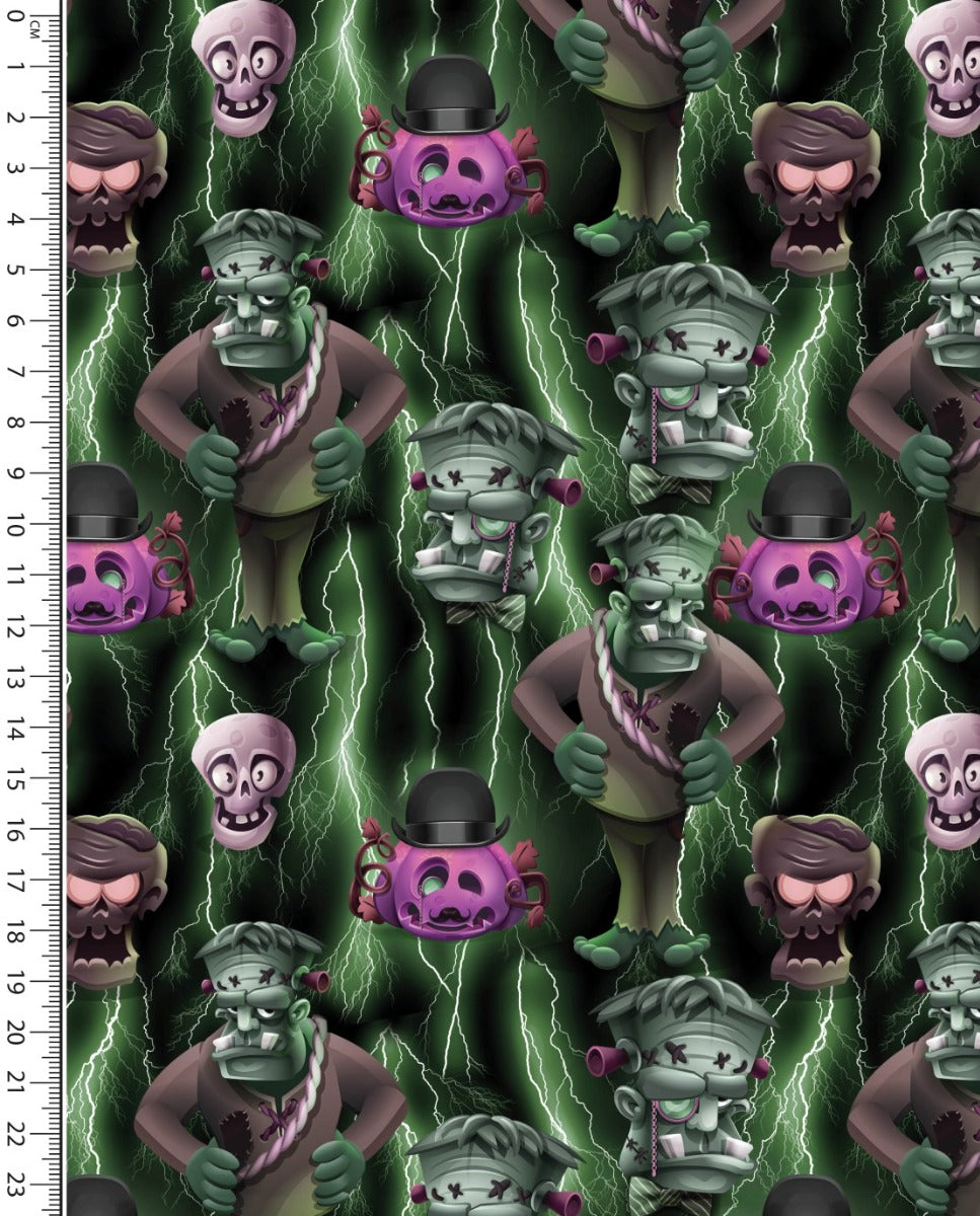 Bawełniana dzianina – zombie