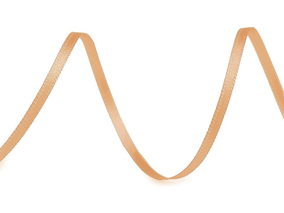 Wstążka satynowa - złota 3 mm (opakowanie 100 m)
