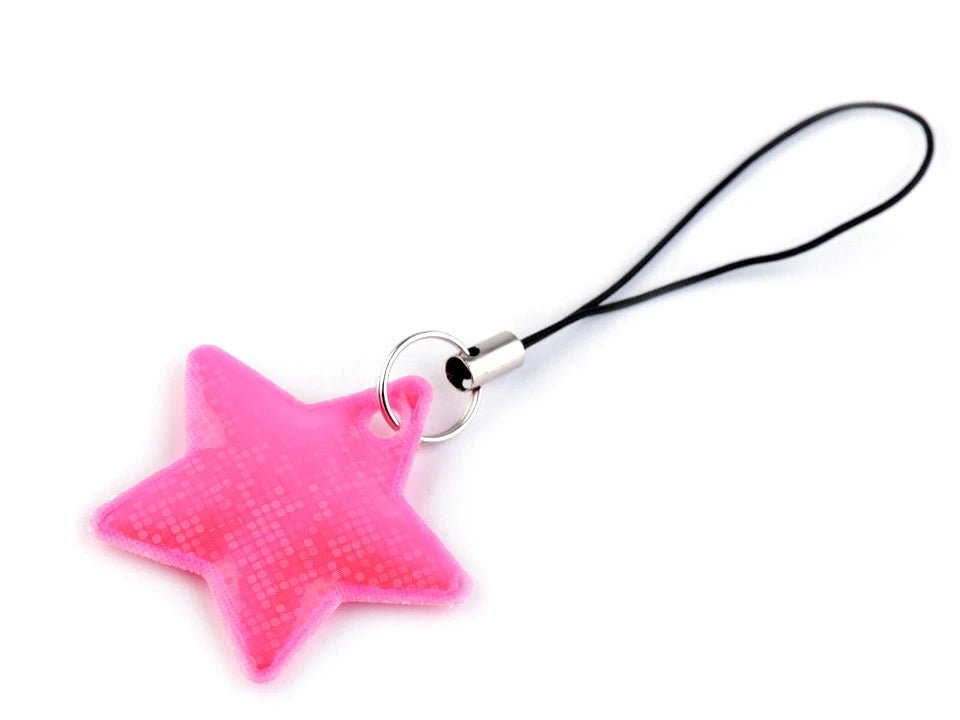Image with Reflective star|various shades – available at Charlotte Fabrics