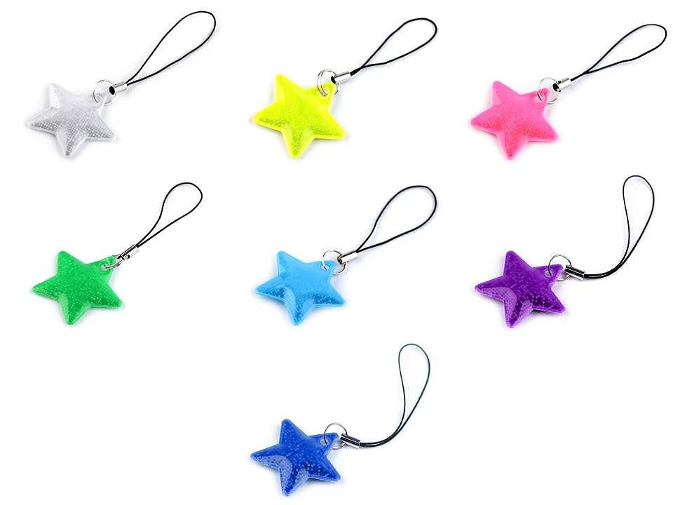 Image of a reflective star|various shades – available at Šarlotes audumi