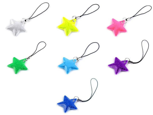 Image of a reflective star|various shades – available at Šarlotes audumi