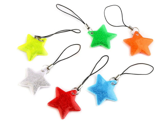 Image with Reflective star|various shades – available at Šarlotes audumi