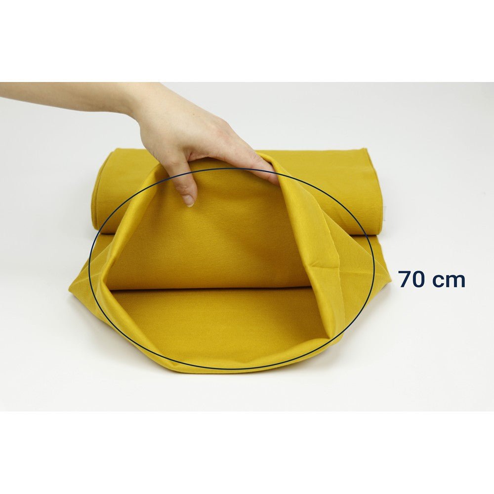 Fabric finishing edge | cuff - white 270 g/m²