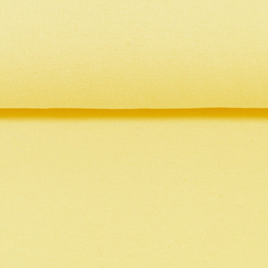 Fabric finishing edge | cuff - light yellow 240 g/m²