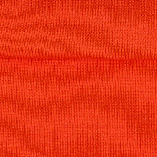 Fabric finishing edge | cuff - orange 270 g/m²