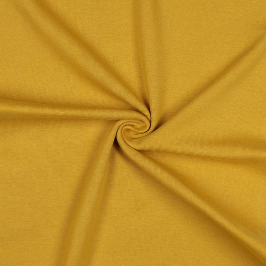 Fabric finishing edge | cuff - mustard 270 g/m²