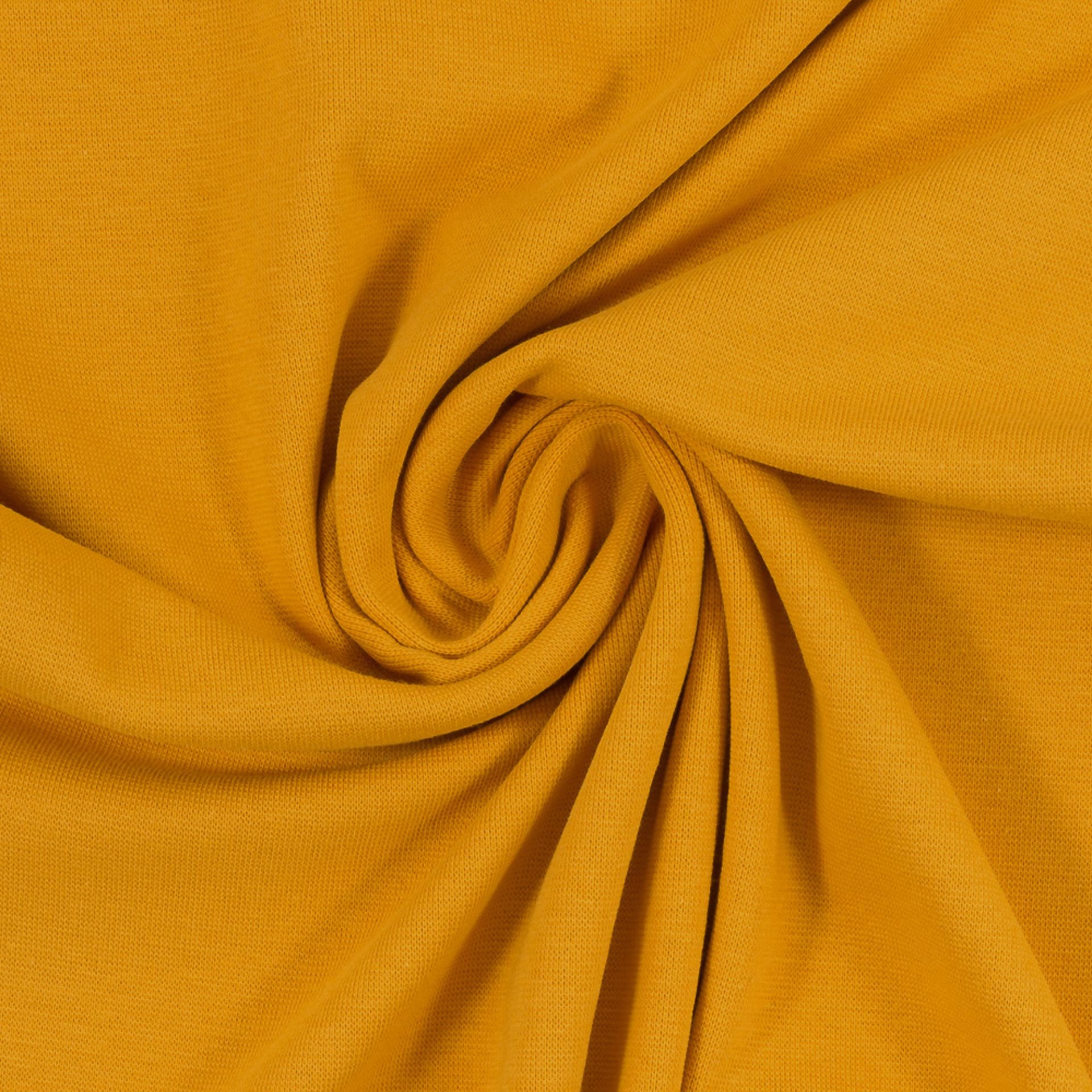 Fabric finishing edge | cuff - dark yellow 240 g/m²