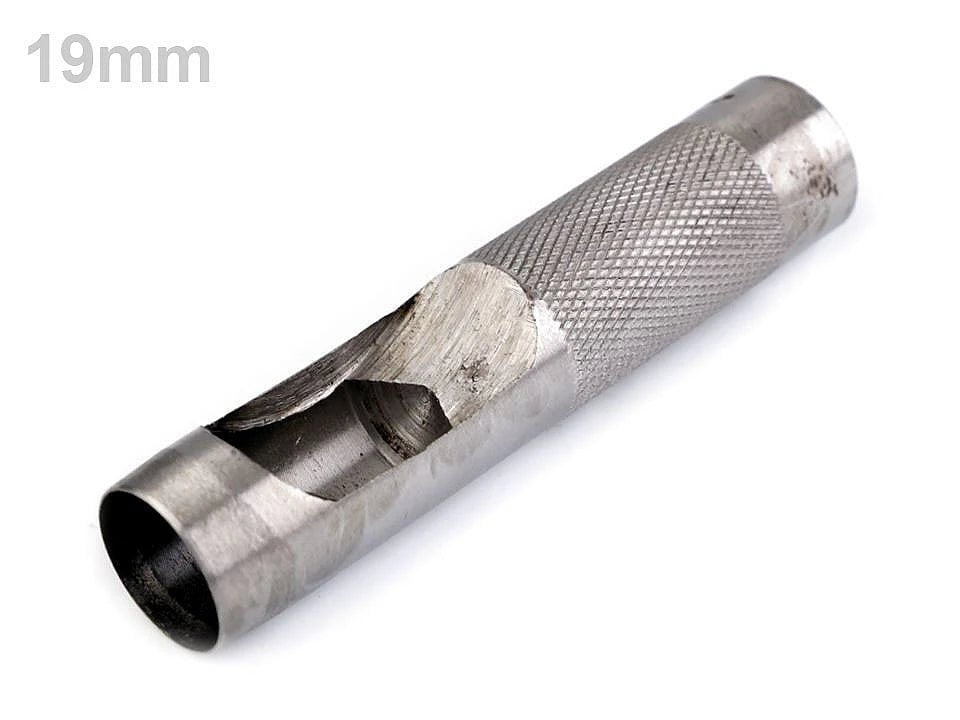 Attēls ar Auduma un ādas caurumotājs Ø14; 17; 18; 19; 20; 22 mm – pieejams Šarlotes audumi