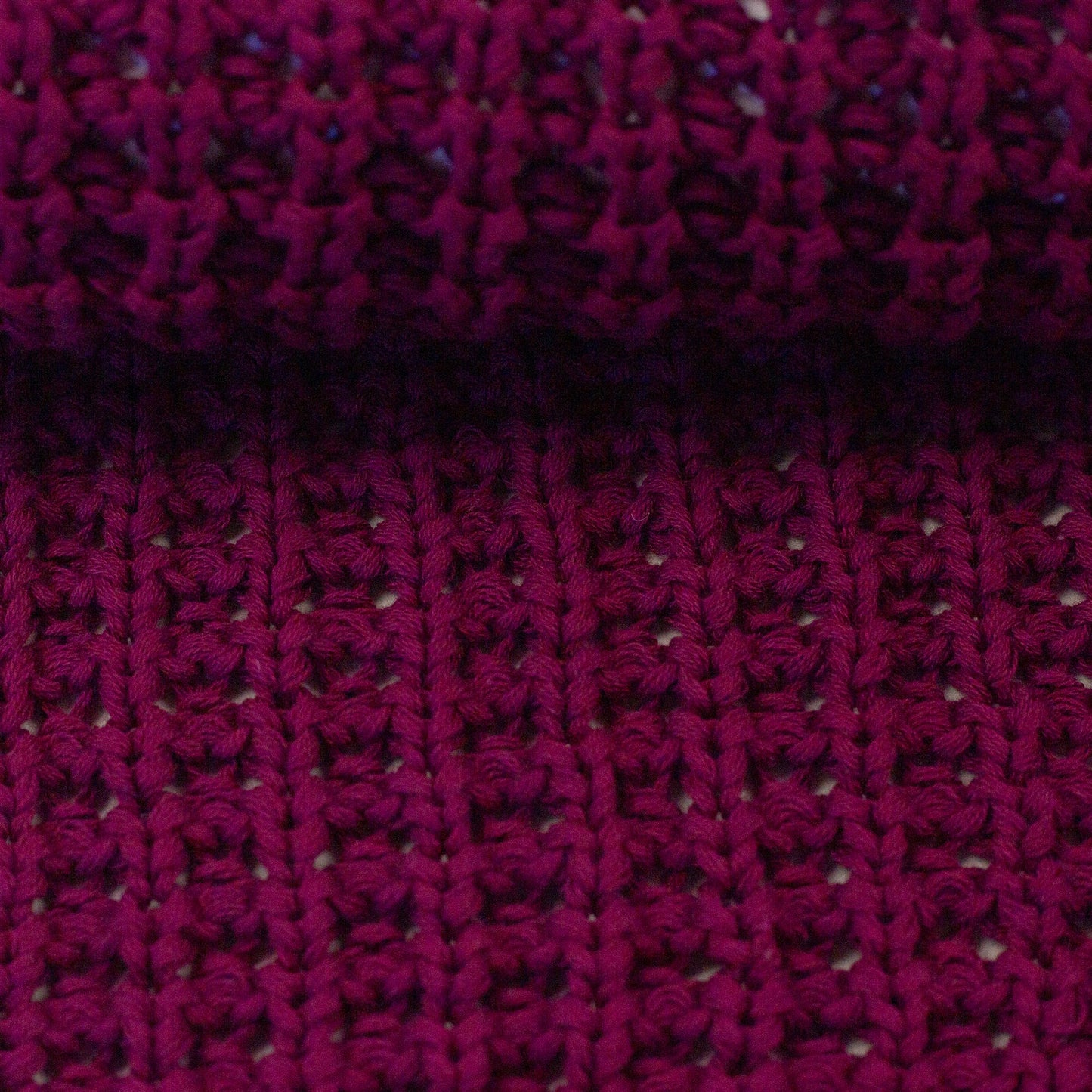 Image of thick 100% cotton knit - burgundy 615 g/m² – available at Šarlotes audumi