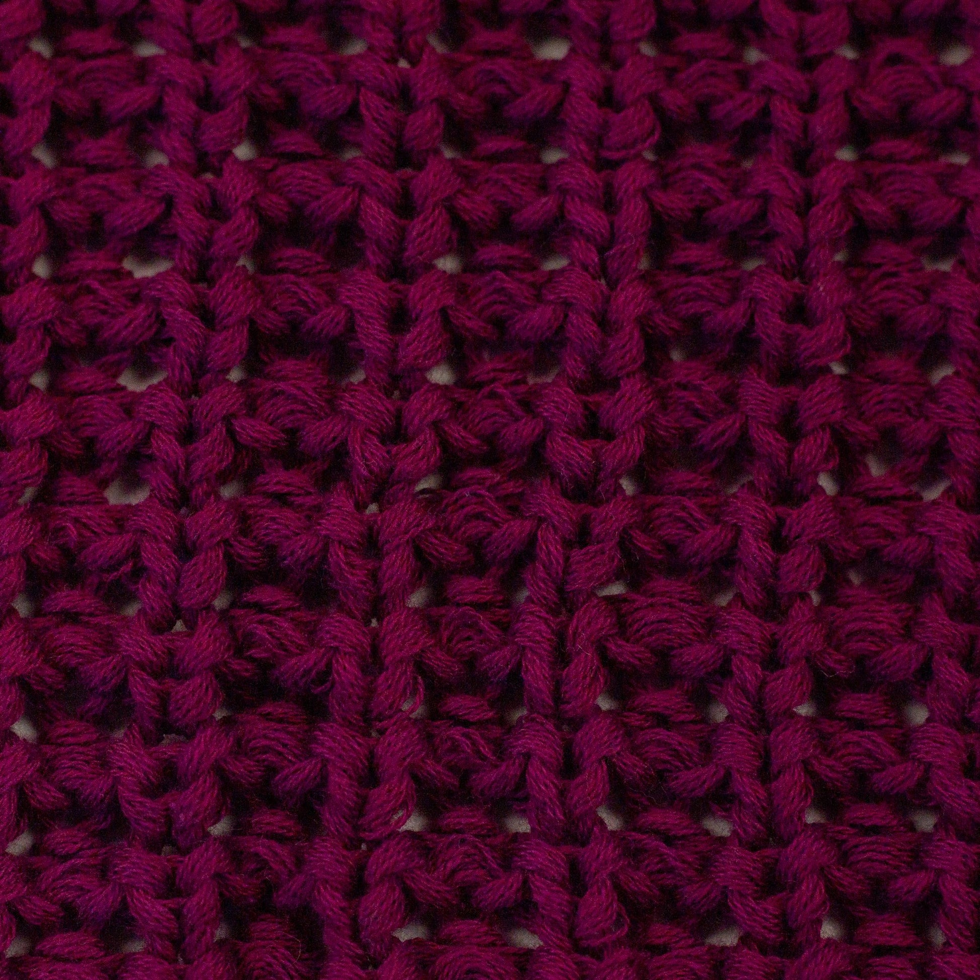 Image of Thick 100% cotton knit - burgundy 615 g/m² – available from Šarlotes audumi